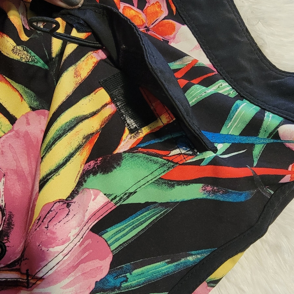 Hurley Phantom boardshorts Bird Of Paradise Hibiscus Flowers Sz 38 - Picture 4 of 10